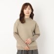 インテレクション(INTELLECTION)の素材コンビプルオーバー ベージュ(052)