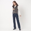 インテレクション(INTELLECTION)の【フェイクファー×ジャージ】フーテッドベスト23