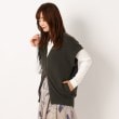 インテレクション(INTELLECTION)の【エンボスプリント】ビックシルエットニットベスト20