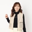 インテレクション(INTELLECTION)のファスナーデザインベスト ベージュ(552)