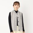 インテレクション(INTELLECTION)の【洗える】フーテッドジャージベスト22