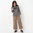 インテレクション(INTELLECTION)の【洗える】裾2WAYシルエット薄手デニムパンツ15