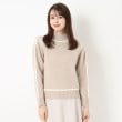インテレクション(INTELLECTION)の【ハイネック】ラインデザインプルオーバーニット11