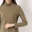 インテレクション(INTELLECTION)の【洗える・ストレッチ】チュールハイネックプルオーバー5