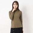 インテレクション(INTELLECTION)の【洗える・ストレッチ】チュールハイネックプルオーバー23