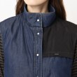 インテレクション(INTELLECTION)の【デニム×タフタコンビ】キルトデザインベスト4
