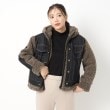 インテレクション(INTELLECTION)の【デニム×ボア】フード付きジャケット11
