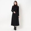 インテレクション(INTELLECTION)の【タッサー×レザー調】異素材使いタックスカート11