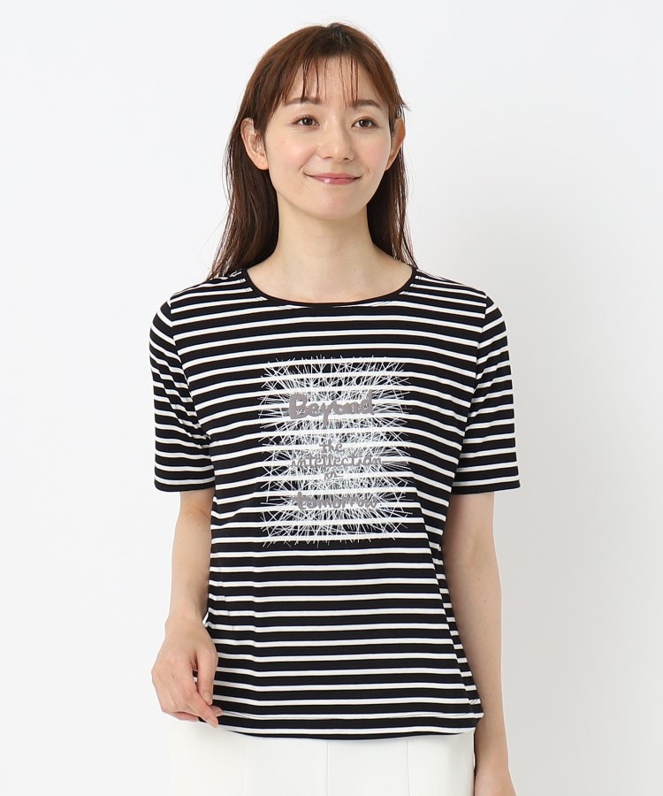 インテレクション(INTELLECTION)の【洗える】デザインポイントTシャツ16