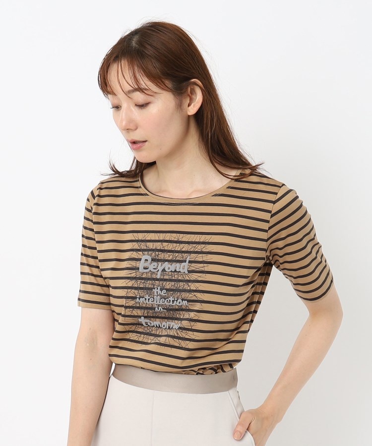 インテレクション(INTELLECTION)の【洗える】デザインポイントTシャツ20