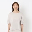 インテレクション(INTELLECTION)の【洗える】5分袖コンシャスプルオーバージャージ1