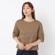 インテレクション(INTELLECTION)の【洗える】5分袖コンシャスプルオーバージャージ23
