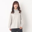 インテレクション(INTELLECTION)の【洗える・ハイネック】袖コンシャスプルオーバージャージ8