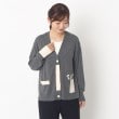 インテレクション(INTELLECTION)のブロック配色ポイントニットカーディガン13