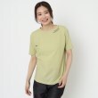 インテレクション(INTELLECTION)の【洗える】ロゴポイントTシャツ ミントグリーン(021)