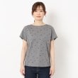 インテレクション(INTELLECTION)の【洗える】ドット柄フレンチ袖Tシャツ1