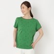 インテレクション(INTELLECTION)の【洗える】ドット柄フレンチ袖Tシャツ11