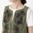 インテレクション(INTELLECTION)の【洗える】ビーズ刺繍ポイントベスト4