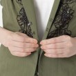インテレクション(INTELLECTION)の【洗える】ビーズ刺繍ポイントベスト9
