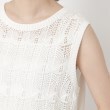 インテレクション(INTELLECTION)の透かし編みニットベスト5