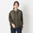 インテレクション(INTELLECTION)の【洗える】ピンタックデザインショートブルゾンブラウス18