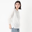 インテレクション(INTELLECTION)の【洗える・七分袖】ロゴポイントプルオーバージャージ10