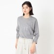 インテレクション(INTELLECTION)の【洗える・七分袖】ロゴポイントプルオーバージャージ19