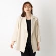 インテレクション(INTELLECTION)の【リネン混素材】軽量ショート丈テーラーコート13