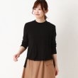 インテレクション(INTELLECTION)の【洗える】前後差デザインプルオーバー ブラック(019)
