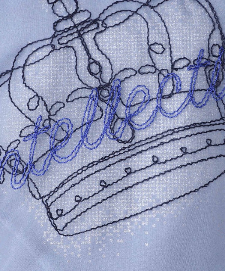インテレクション(INTELLECTION)の【洗える・オーガンジー重ね】ティアラ刺繍プルオーバー28