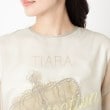 インテレクション(INTELLECTION)の【洗える・オーガンジー重ね】ティアラ刺繍プルオーバー4