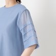 インテレクション(INTELLECTION)の【洗える・オーガンジー重ね】プルオーバー6