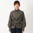 インテレクション(INTELLECTION)の【洗える】カシュクールデザインシャツ1