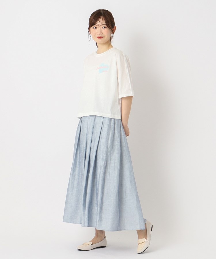インテレクション(INTELLECTION)の【洗える】ハートポイントショート丈Tシャツ8