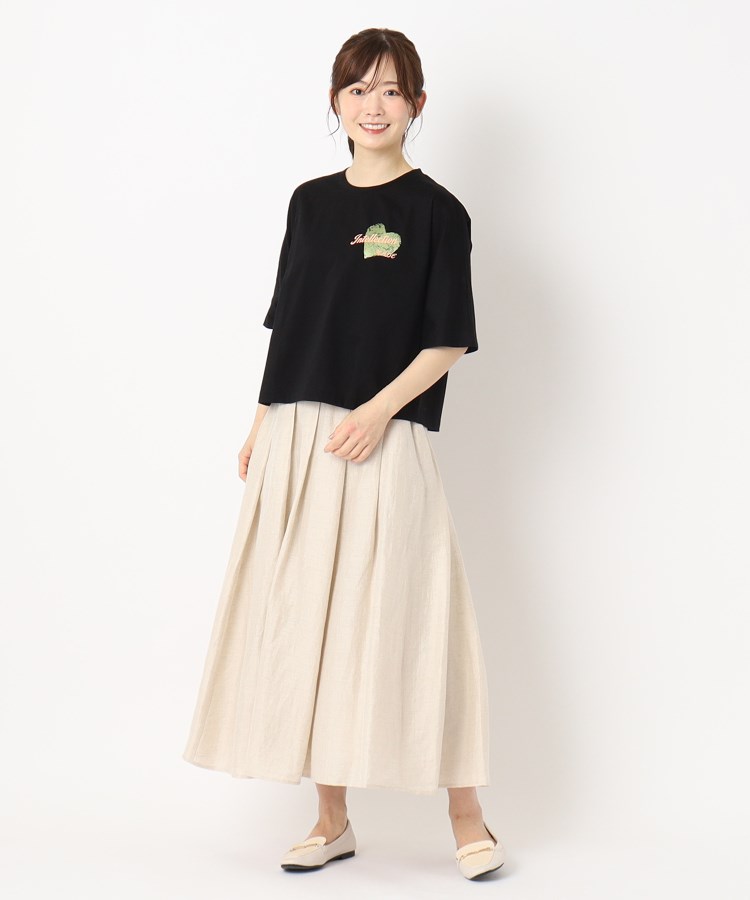 インテレクション(INTELLECTION)の【洗える】ハートポイントショート丈Tシャツ16