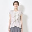インテレクション(INTELLECTION)の【洗える・オーガンジーフリルポイント】フレンチプルオーバージャージ8