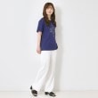 インテレクション(INTELLECTION)の【洗える】イカット柄プリント半そでTシャツ21