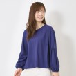 インテレクション(INTELLECTION)の【洗える】長袖パフスリーブプルオーバージャージ ブルー(093)