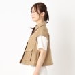 インテレクション(INTELLECTION)の【リネン】トレンチディテールベスト2