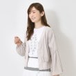 インテレクション(INTELLECTION)の【シアー・パフスリーブ】ジップカーディガン16