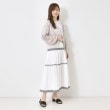 インテレクション(INTELLECTION)の【シアー・パフスリーブ】ジップカーディガン17