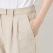 インテレクション(INTELLECTION)の【洗える・リネン混】タックワイドパンツ5