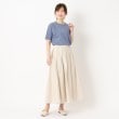 インテレクション(INTELLECTION)の【洗える・ウエストゴム・SET－UP可】軽やかボリュームロングスカート9