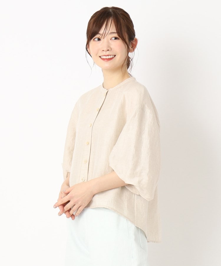 インテレクション(INTELLECTION)の【洗える・袖コンシャス・SET－UP可】軽やかブラウス7
