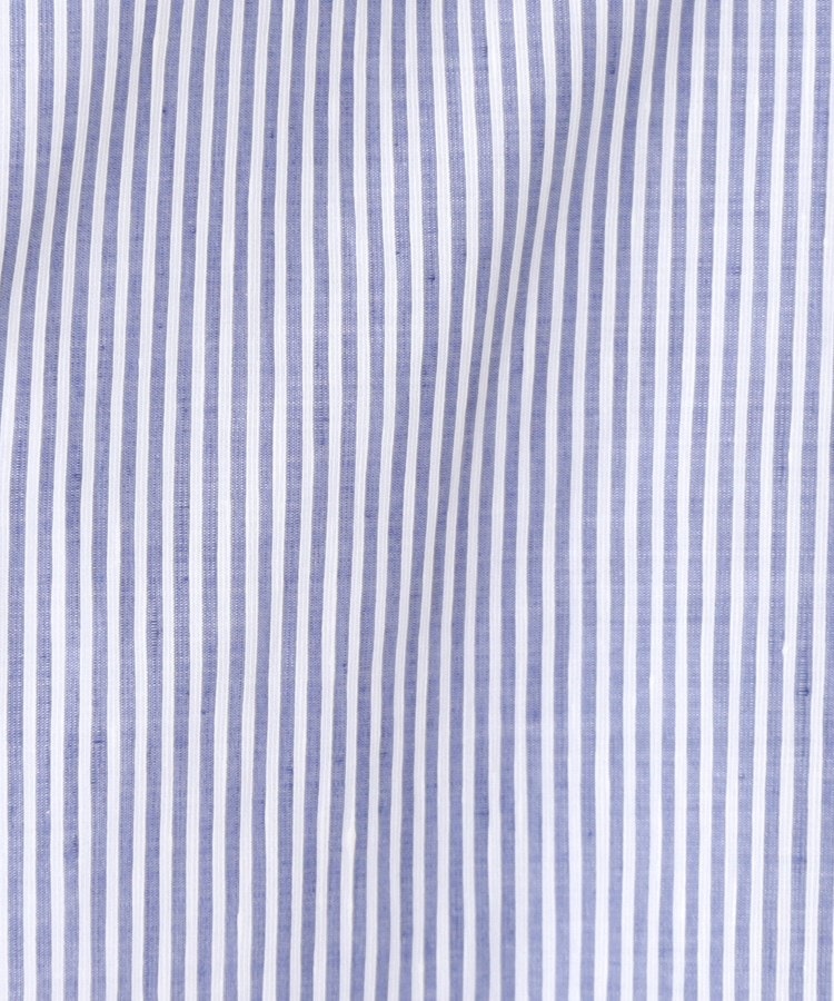 インテレクション(INTELLECTION)の【洗える・コットンリネン】長袖ストライプシャツ19