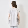 インテレクション(INTELLECTION)の【洗える・シャギージャカード】フレンチスリーブブラウス3