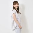 インテレクション(INTELLECTION)の【洗える・シャギージャカード】フレンチスリーブブラウス9