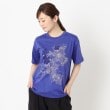 インテレクション(INTELLECTION)の【洗える・コットン】フラワープリント・刺繍・スパンコールTシャツ20