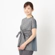 インテレクション(INTELLECTION)の【洗える・異素材MIX】リバティカットソーチュニック8