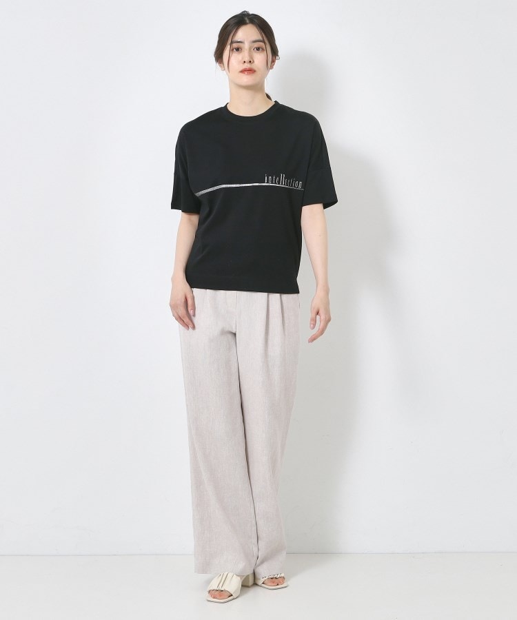インテレクション(INTELLECTION)の【洗える・コットン】ドロップショルダーTシャツ20